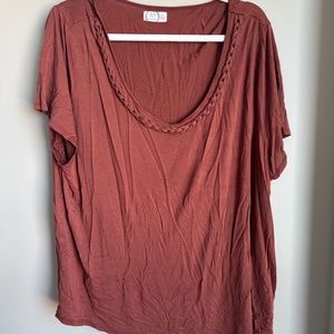 Soft Burnt Orange Shirt